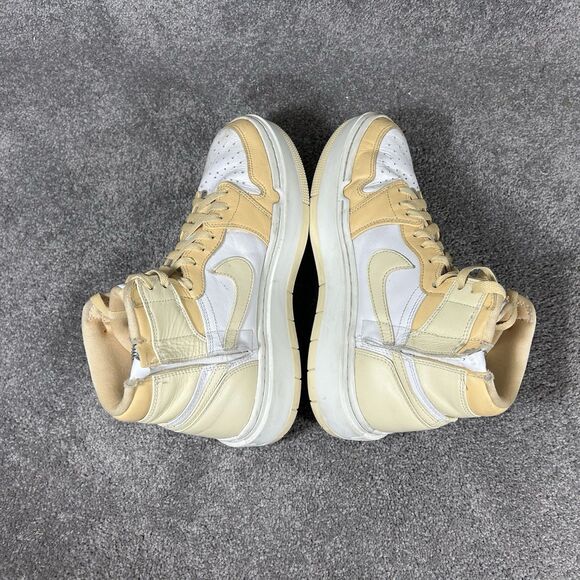 Nike Air Jordan 1 Elevate High DN3253-200 Women's Size 9.5 Celestial Gold Shoes - Picture 7 of 11